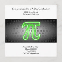 Pi Day-delinbjudan