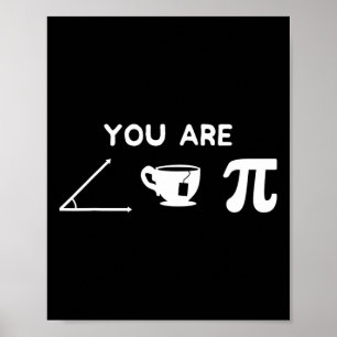 Pi Day du är en Cutie Pi Science Math Klubb Teache Poster