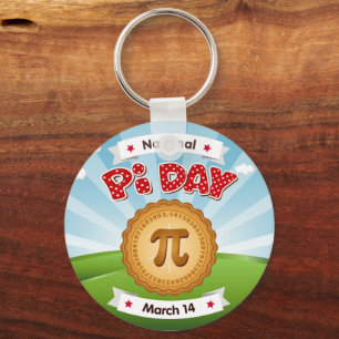 Pi Day, Firar Math, Eat Paj! Nyckelring
