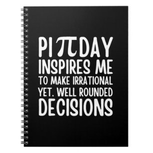 Pi Day Funny Anteckningsbok