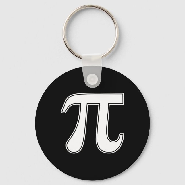 Pi-Day Funny Graphic Apparat Pi Symbol Nyckelring (Framsida)