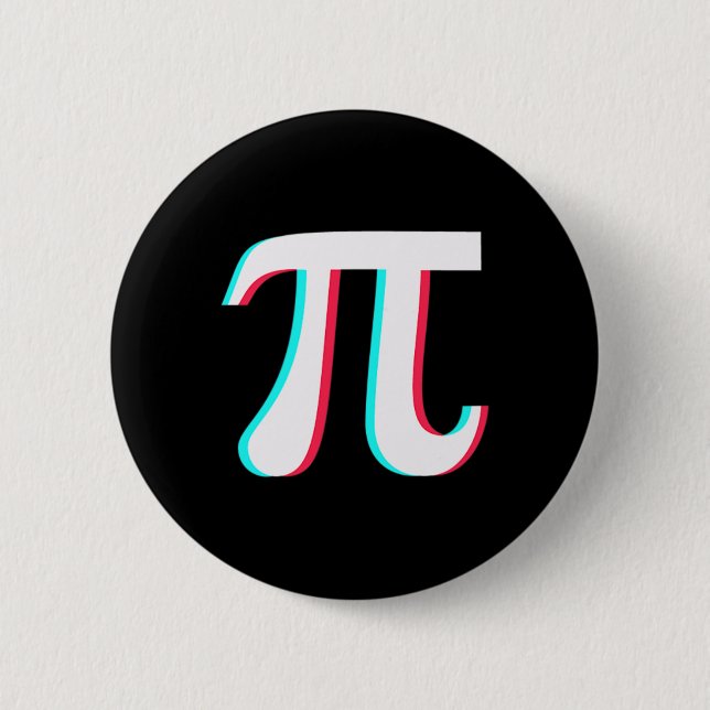 Pi Day Funny Graphic Math Teacher Student 3,14 Gif Knapp (Framsida)