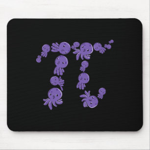 Pi Day Funny Octopi Octopus Sea Life Pi Symbol Mat Musmatta