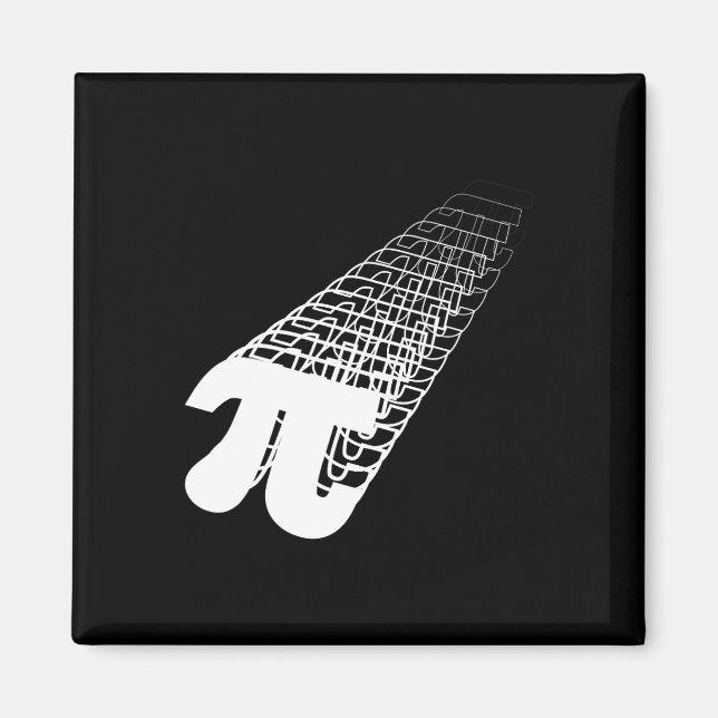 Pi Day Geometry Calculus Trigonometry Study Magnet (Framsidan)