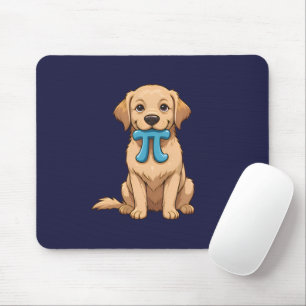 Pi Day-Hund med Pi-symbol Lycklig Pi Day Musmatta