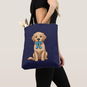 Pi Day-Hund med Pi-symbol Lycklig Pi Day Tygkasse