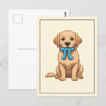 Pi Day-Hund med Pi-symbol | Lycklig Pi Day