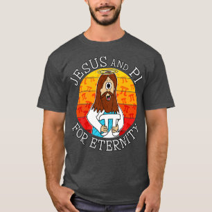 Pi Day Jesus Christian Mathematician Math Funny T Shirt