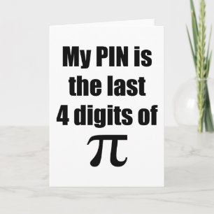 Pi Day Kort