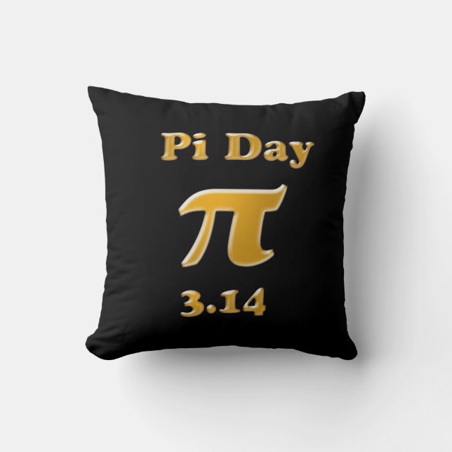 Pi Day Kudde (Framsida)