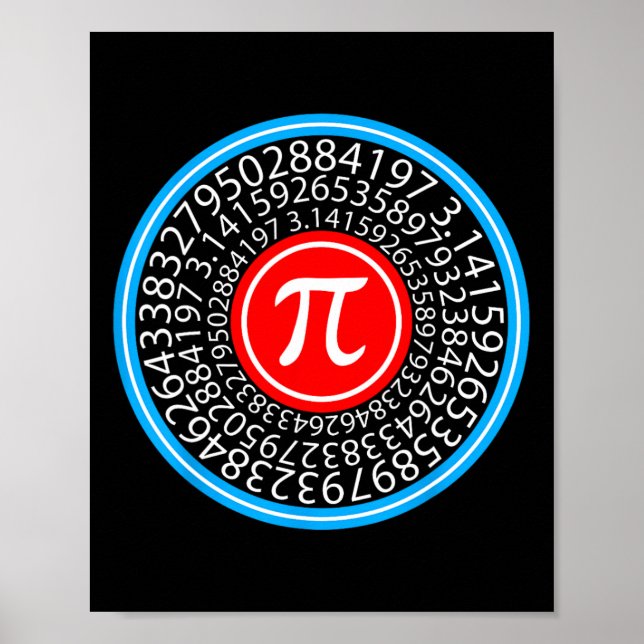 Pi Day - Ley Pi Day for Math Geek Poster (Framsidan)