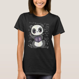 Pi Day Little Panda Bear 3 14159 Matopic Algebr T Shirt
