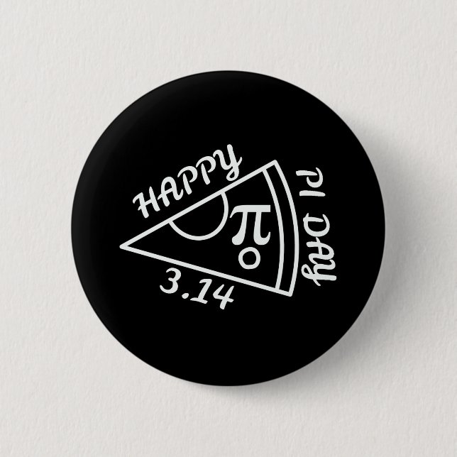 Pi Day Lycklig Pi Day Knapp (Framsida)