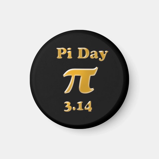 Pi Day Magnet (Framsidan)