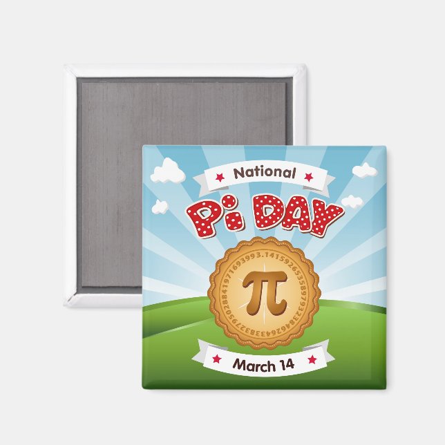 Pi Day Magnet (Front/Back)