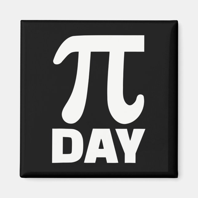 Pi Day Magnet (Framsidan)