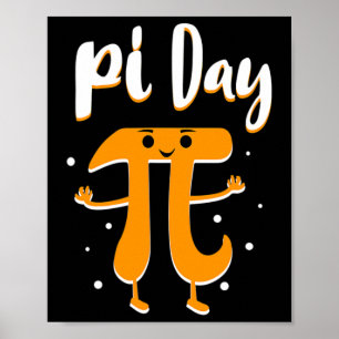 Pi Day Math Algebra Geeks Studenter Geek Nerd Boys Poster