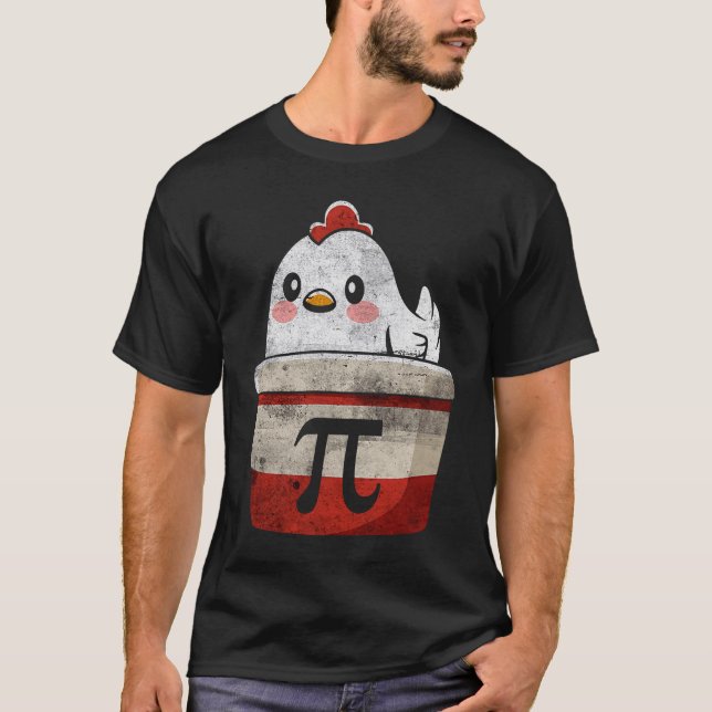Pi Day Math Chicken Pot Pi Manar Women T Shirt (Framsida)