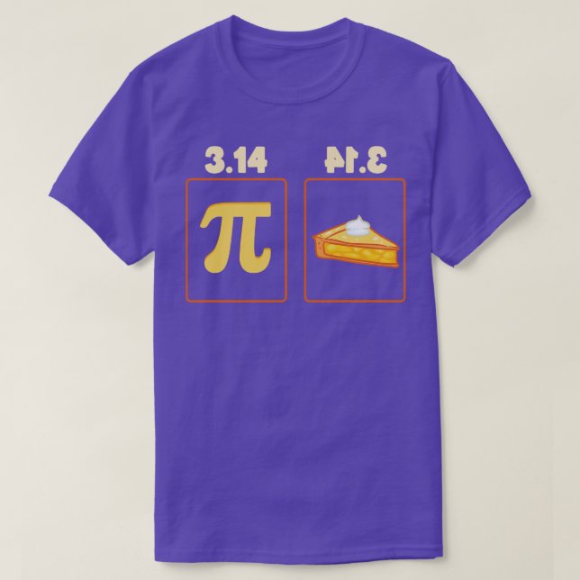 Pi Day Math-ekvation T Shirt (Design framsida)