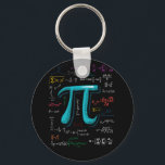Pi Day Math Equation Mathematic Teacher Student Nyckelring<br><div class="desc">Pi Day Math Equation Matopic Lärare Student Geek</div>