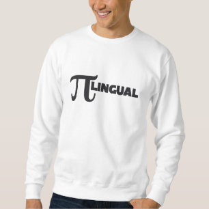 Pi Day Math Geek humor Lång Ärmad Tröja