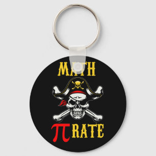 Pi Day Math Math Pi Rate Pirat Nyckelring