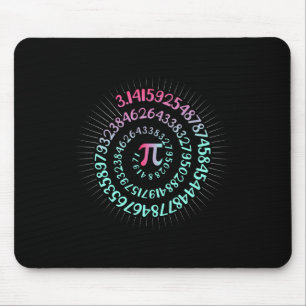 Pi Day Math Nerd Geek 3.1415 Irrationellt nummer P Musmatta