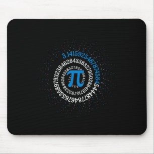 Pi Day Math Nerd Geek 3.1415 Irrationellt nummer P Musmatta