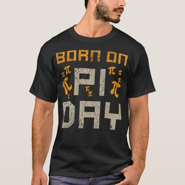 Pi Day Math Number 3 T Shirt (Framsida)