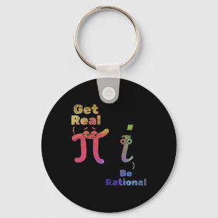 Pi Day Math Pi Symbol Funny Math Get real be Ra Nyckelring