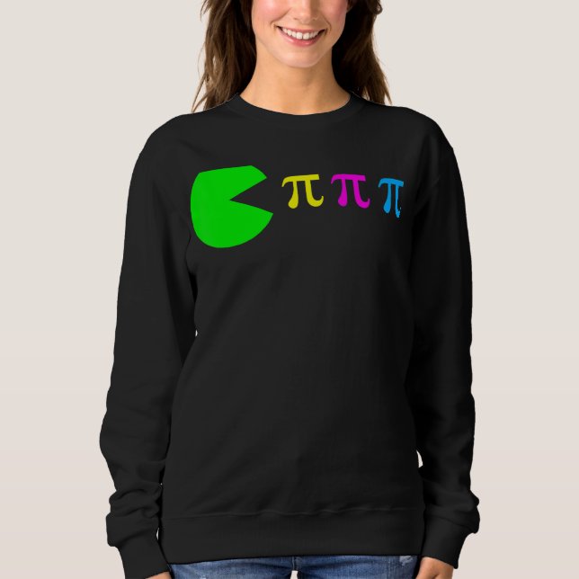 Pi Day Math Science Ate Pi Symbol Färg T Shirt (Framsida)
