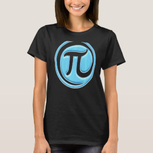 Pi Day Math Symbol Manar för mahematik Geeks Nerds T Shirt