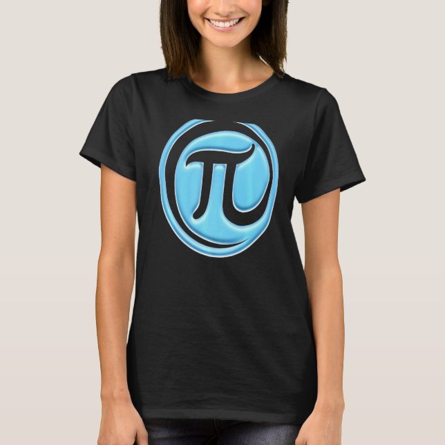Pi Day Math Symbol Manar för mahematik Geeks Nerds T Shirt (Framsida)