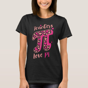Pi Day Math Teacher 3 14 Pi Symbol Nerds Teacher T Shirt