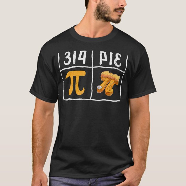 Pi Day Math Teacher Shirts, Funny Pi Symbol T Shirt (Framsida)