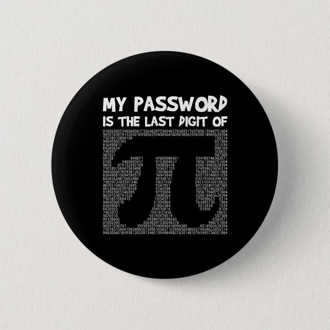 Pi Day Math Teacher Student Geek säger nove Knapp (Framsida)