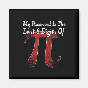 Pi Day - mitt ord är de sista åtta siffrorna i Pi Magnet