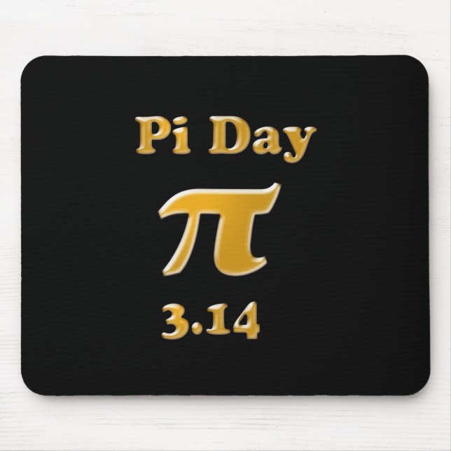 Pi Day Musmatta (Framsidan)