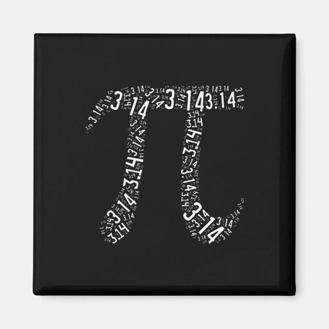 Pi Day - Nerd Geek - Kärlek Math Pi Symbol - Kids  Magnet (Framsidan)