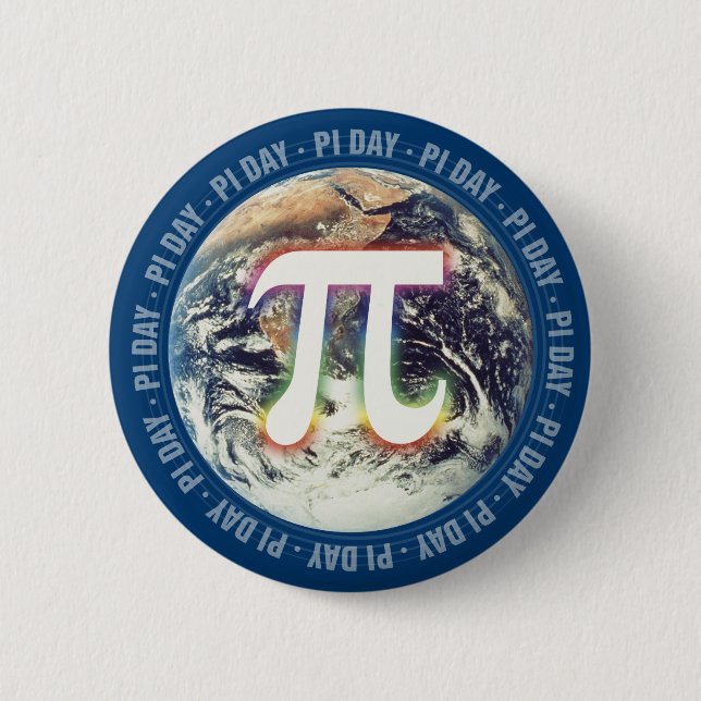 Pi Day on Earth | Matematik Knapp (Framsida)