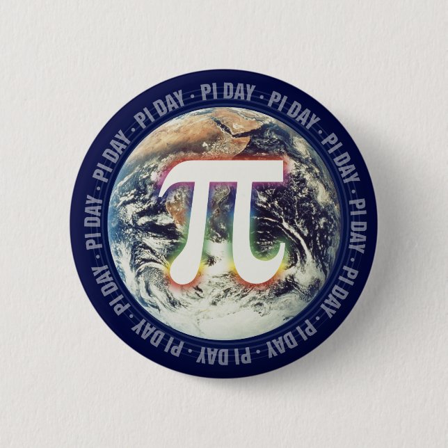 Pi Day on Earth | Matematik Knapp (Framsida)
