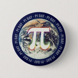 Pi Day on Earth Matematik Knapp