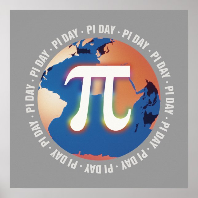 Pi Day on Earth | Matematik Poster (Framsidan)