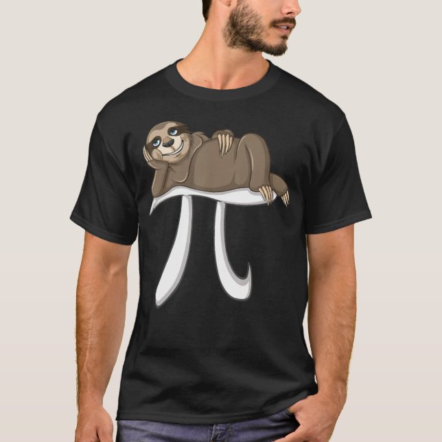 Pi Day On Pi Mathematician Math animals good T Shirt (Framsida)
