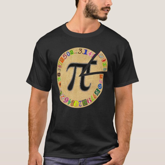 Pi Day Paj Funny Math Teacher Studenter Kids Math T Shirt (Framsida)