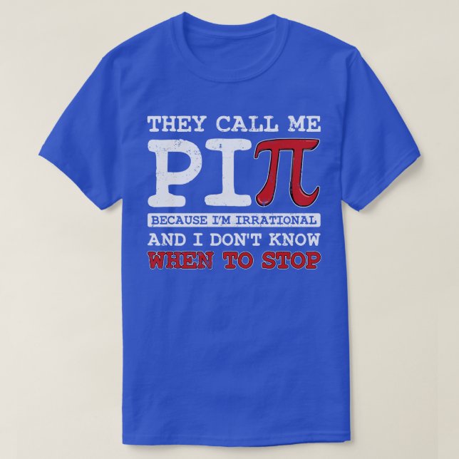 Pi Day Pi Math 3 T Shirt (Design framsida)