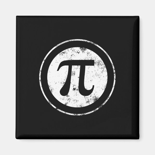 Pi Day Pi Math Magnet (Framsidan)