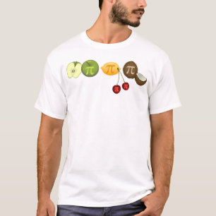 Pi Day, Pi på olika frukter T-Shirt