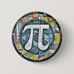 Pi Day Pi-symboler Knapp