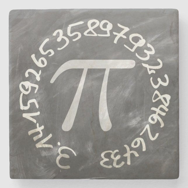 Pi Day PiDay Chalkboard Education Stenunderlägg (Framsidan)